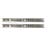 Kit pegatinas Massey Ferguson 675 1686459M1 Massey Ferguson