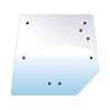 Ventana trasera 4222073M1 Massey Ferguson