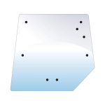 Ventana trasera 4222073M1 Massey Ferguson